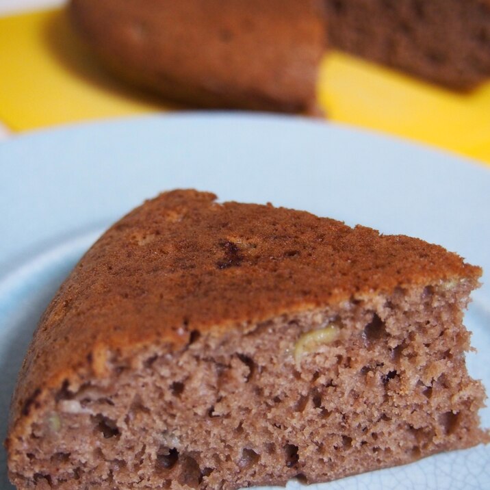 炊飯器で☆ココアバナナケーキ